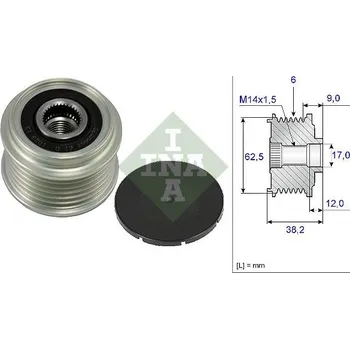Předstihová spojka Schaeffler INA 535 0219 10