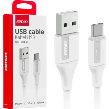 Datový kabel Kabel pro nabíjení USB-A - USB-C 3A 100cm FullLINK