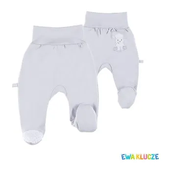 Kojenecký body EWA 852472 NEWBORN Półśpioch szary 56