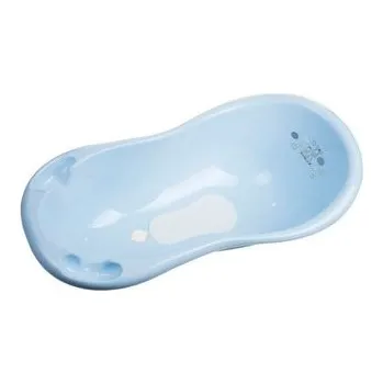 Nočník MALTEX Wanna 100cm z korkiem i matą Zebra jasno niebieska