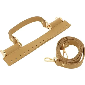 Kabelka Natana 010 sada rukojetí pro kabelky hnědá