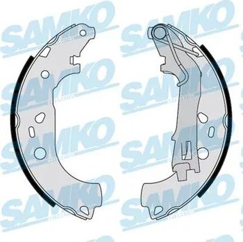 Brzdová čelist Sada brzdových čelistí SAMKO 89290