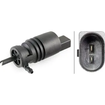 Autosklo Vodní čerpadlo ostřikovače, čistění skel HELLA 8TW 006 848-041