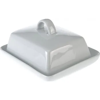 máslenka 16x13x8 bílý porcelán