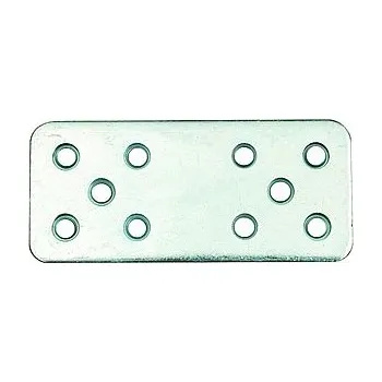 Tesařské kování Spojovací deska 90x40mm Bílý ZN