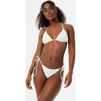 Dámské plavky Plavky Jack Wills White Ditsy 1015872 10 (S)