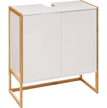 Koupelnový nábytek 5five Simply Smart Skříňka pod umyvadlo NATUREO, 70 x 33 x 80 cm, bílá