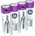 ANSMANN Mignon Li-Ion AA 4 ks
