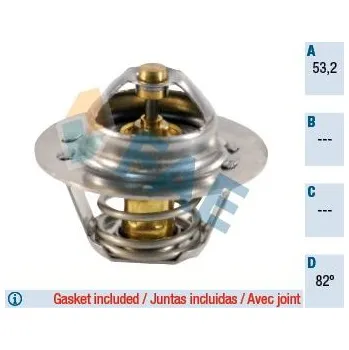 Těsnění motoru Termostat, chladivo FAE 5202482