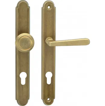 Dveřní kování ALT WIEN ochranné kování 92 klika oboustranná + madlo OV