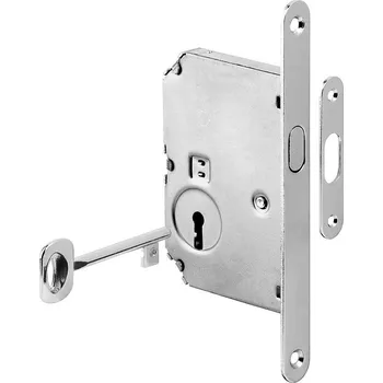 zadlabací zámek Zámek zadlabací posuv BB + klíč chrom