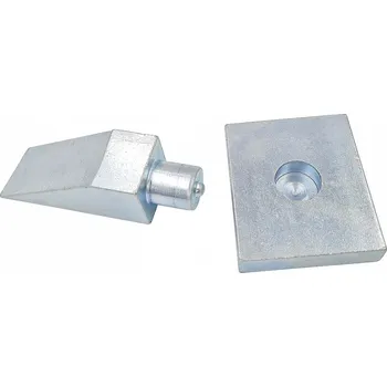 příslušenství k bráně Závěs na bránu spodní bílý ZN