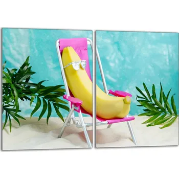 Kuchyňské prkénko Krájecí deska TMK ArtDeko sklo 2 ks