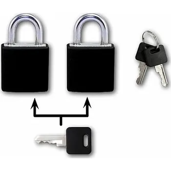 Visací zámek RV.2402.20.CRN.SET2 visací zámek na stejný klíč (2ks)