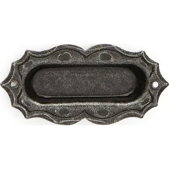 Nábytkové kování Úchytka ovál 001 kovaná