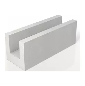 Pórobetonový zdicí materiál Ytong U profil 200 mm