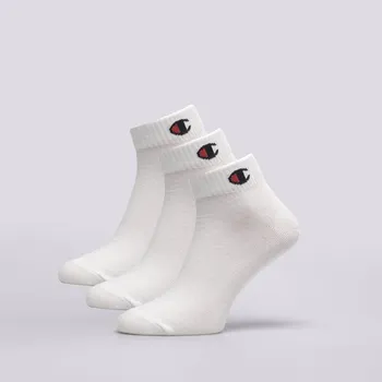 Pánské ponožky Champion Ponožky 3Pk Quarter Bílá 35-38