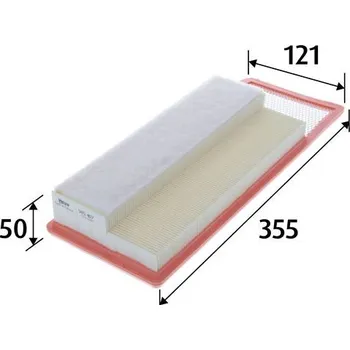 Vzduchový filtr Vzduchový filtr VALEO 585407