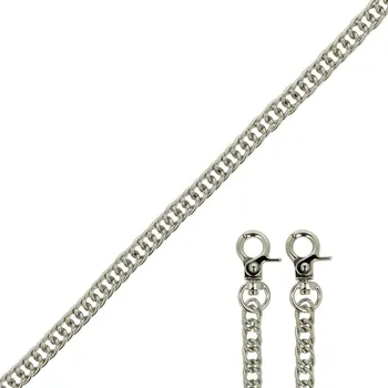 Řetízek Natana 003 stříbrný řetízek na kabelku 120cm
