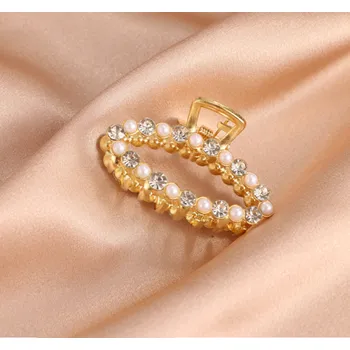 Souprava šperků B-TOP Klip/ spona do vlasů s perlami a krystaly