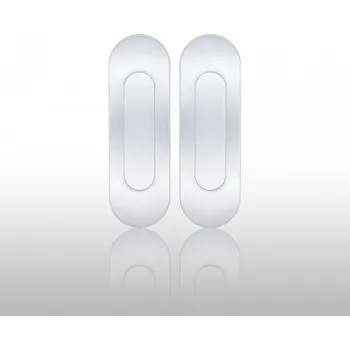 Dveřní kování Úchytka 3665 pružinka bez otvoru pár OCS chrom matný