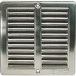 Větrací mřížka 150x150 mm nerez