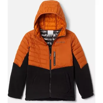 Columbia Chlapecká zimní bunda Powder Lite Novelty Hd 2022/2023 Zelená 6/7 Dětské