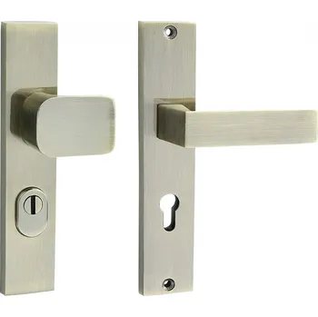 Dveřní kování Ochranné kování C201 vložka 72 klika oboustranná + madlo OFS překrytí