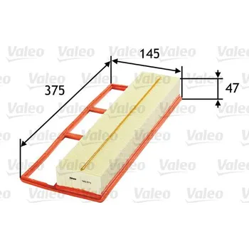 Vzduchový filtr Vzduchový filtr VALEO 585075