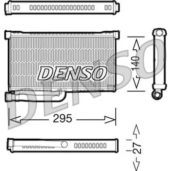 Výměník tepla, vnitřní vytápění DENSO DRR02004