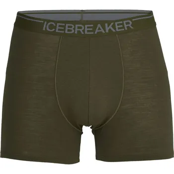 Pánské termo spodky merino boxerky pánské ICEBREAKER M ANATOMICA BOXERS - LODEN - S