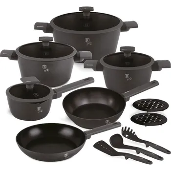 Sada nádobí Berlingerhaus Antracit Collection BH-8141 15 ks