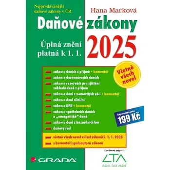 Daňové zákony 2025: Úplná znění platná…