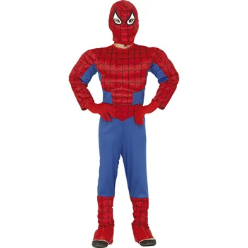 Karnevalový kostým Guirca Spiderman se svaly dětský kostým Velikost: 10 – 12 let