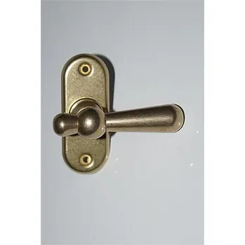 Okenní klika CASUAL půloliva surová mosaz