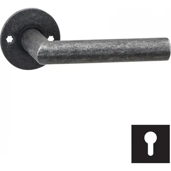 Dveřní kování INNSBRUCK-R vložka kované černé