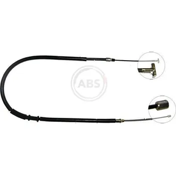 Lanko parkovací brzdy Tažné lanko, parkovací brzda A.B.S. K10558