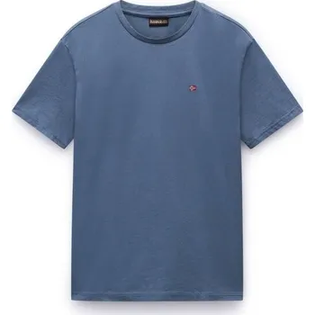 Pánské tričko Pánské tričko Napapijri SALIS S Tmavě modrá, Červená