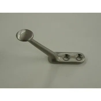 Okenní klika Okenní nárazník s kuličkou matný nikl