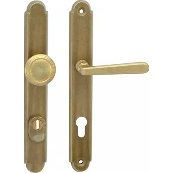 Dveřní kování ALT WIEN ochranné kování 92 klika oboustranná + madlo OV překrytí