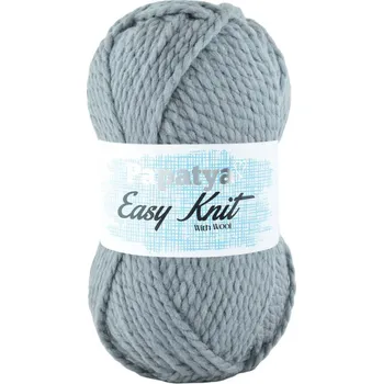 Galanterie Příze Papatya Easy Knit 150 g - 2575 šedá