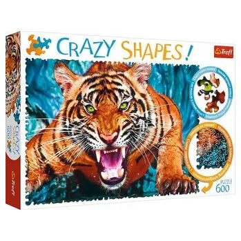 Puzzle TREFL 11110 Puzzle 600 Oko w oko z tygrysem