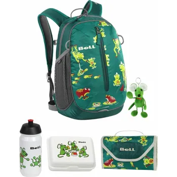 Dětský batoh BOLL Set ROO 12 Frogs od výšky 115 cm peppermint