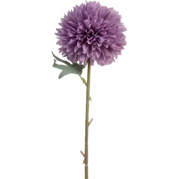 umělá květina Umělý květ fialové Chryzantéma dekorační větvička na aranžování 60 cm