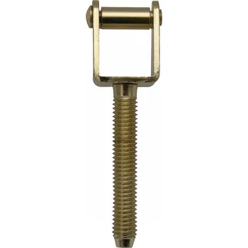 Okenní klika Skoba okenní k zašroubování M8x50 PMS pomosaz 6603