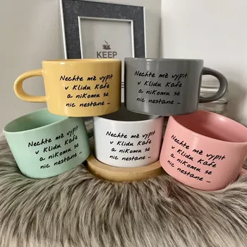 Hrnek makronka Nechte mě v klidu vypít kafe ...