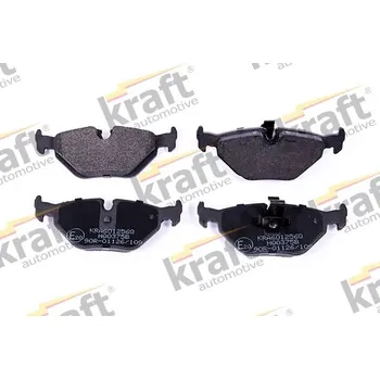 Brzdová destička Sada brzdových destiček, kotoučová brzda KRAFT AUTOMOTIVE 6012560