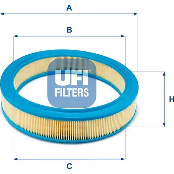 Vzduchový filtr Vzduchový filtr UFI 30.145.01