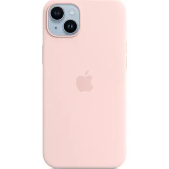 Pouzdro na mobilní telefon Silicone Case iPhone 14 Pro Chalk Pink - MagSafe