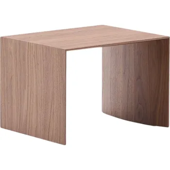 Toaletní stolek Ořechový odkládací stolek Kave Home Litto 55 x 40 cm